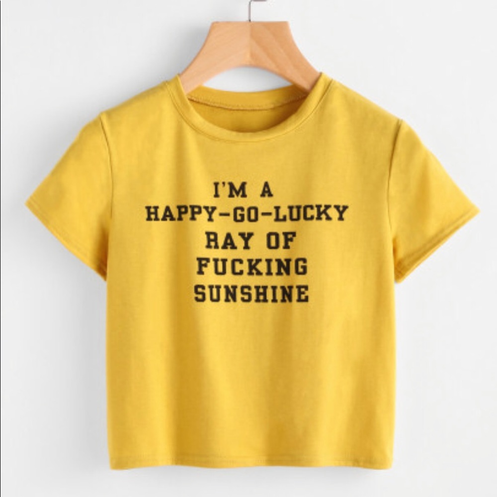 Ray of Sunshine top
